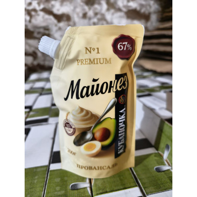 Майонез Провансаль Кубаночка 67%, 400гр
