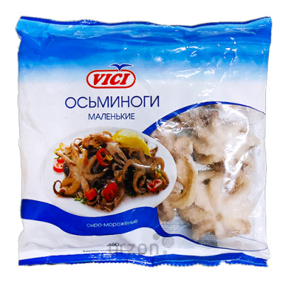 Осьминоги  маленькие с/м 60/80, 450гр